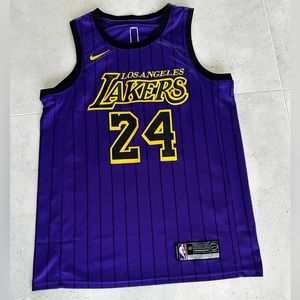 Size 48 M/L Swingman Kobe Bryant Jersey with Small Defect New Lakers NBA Nike